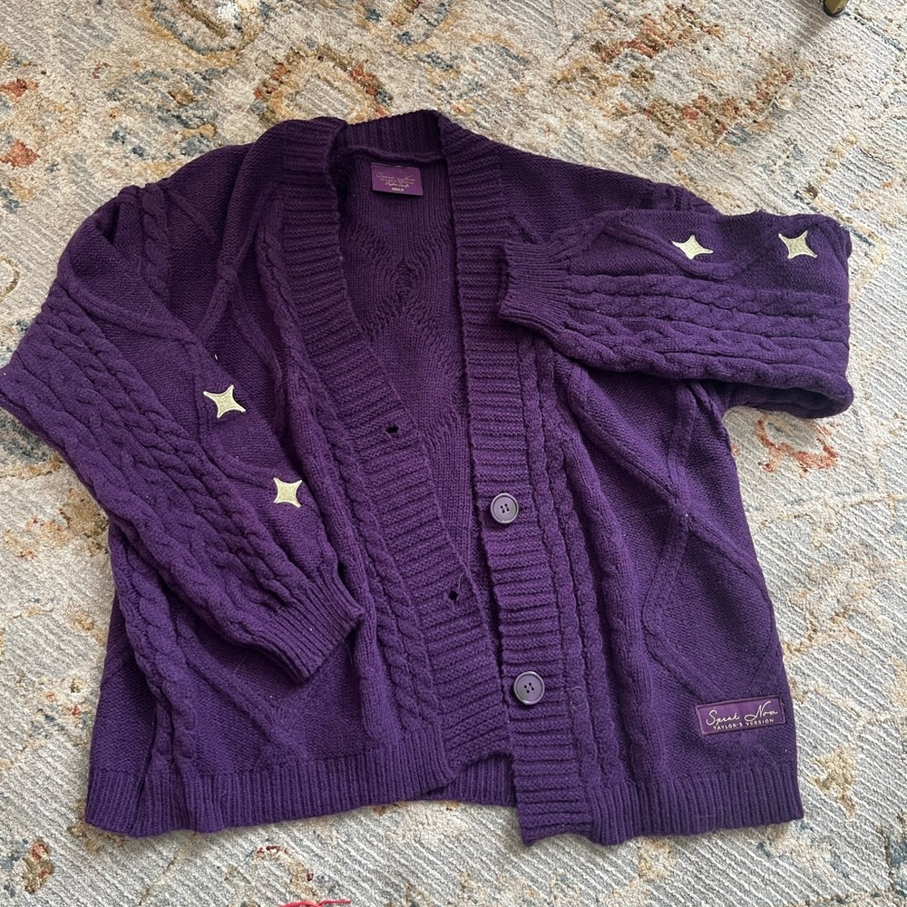 Speak Now Cardigan - authentic cardigan from TaylorSwift.com Size M/L
